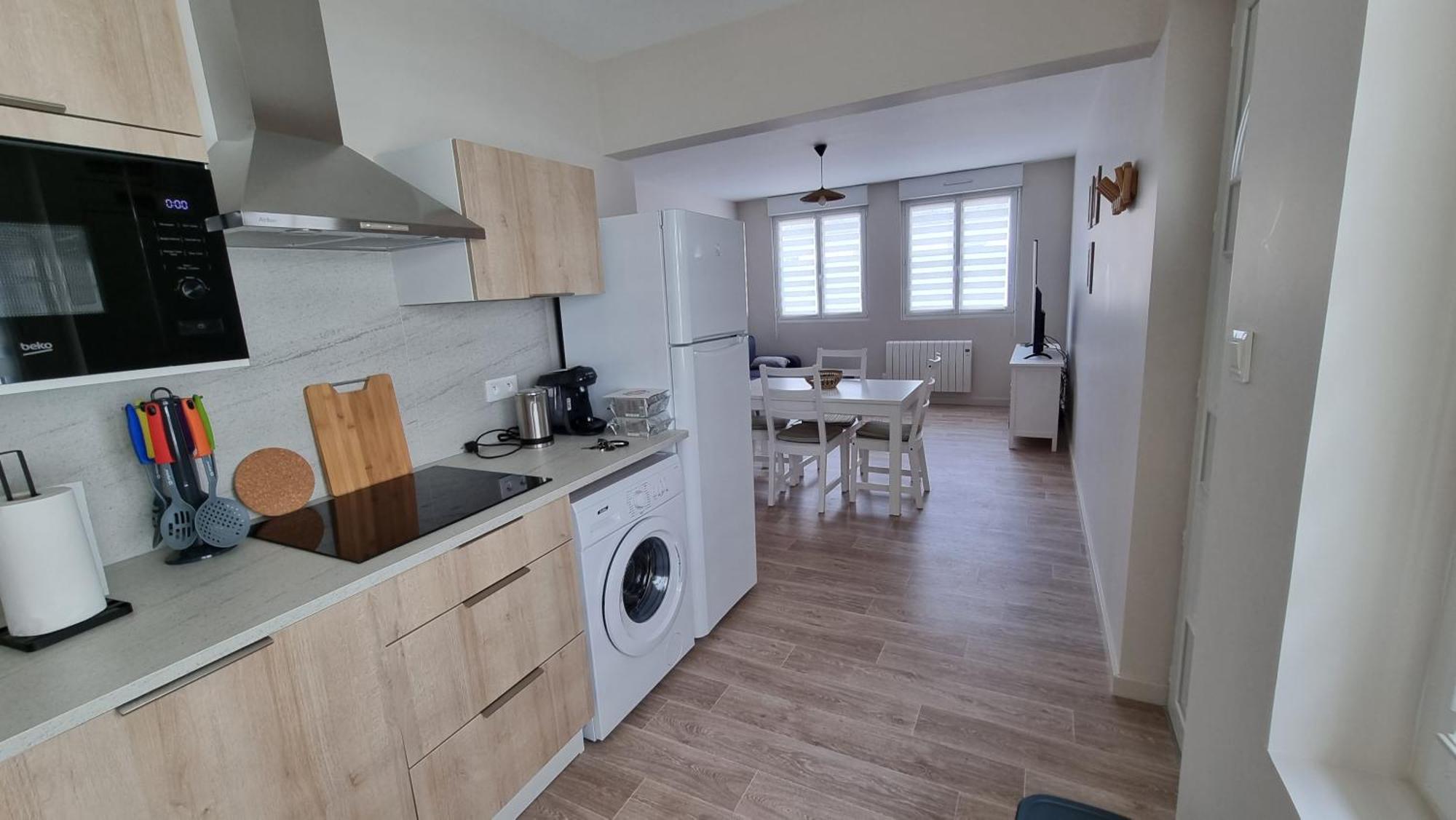 Appartement Rdc A 2 Pas De La Plage Et Des Commerces De Berck Plage Exteriör bild